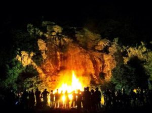 Burning the Effigy at Dragon Burn 2014